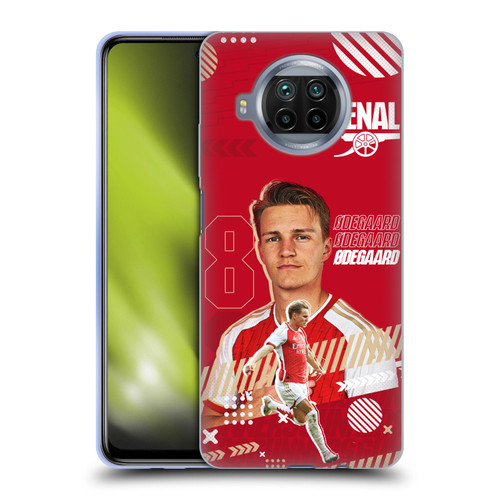 Arsenal FC 2023/24 First Team Martin Ødegaard Soft Gel Case for Xiaomi Mi 10T Lite 5G
