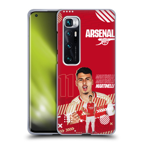 Arsenal FC 2023/24 First Team Gabriel Soft Gel Case for Xiaomi Mi 10 Ultra 5G