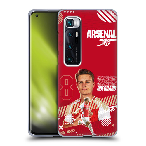 Arsenal FC 2023/24 First Team Martin Ødegaard Soft Gel Case for Xiaomi Mi 10 Ultra 5G