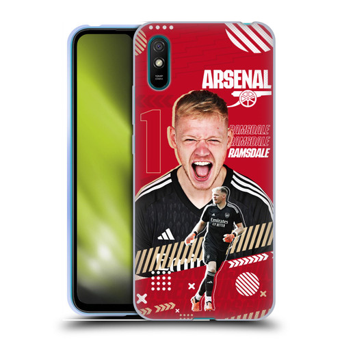 Arsenal FC 2023/24 First Team Aaron Ramsdale Soft Gel Case for Xiaomi Redmi 9A / Redmi 9AT