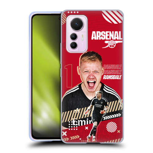 Arsenal FC 2023/24 First Team Aaron Ramsdale Soft Gel Case for Xiaomi 12 Lite