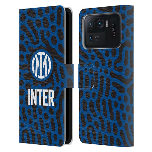 Fc Internazionale Milano Patterns Abstract 2 Leather Book Wallet Case Cover For Xiaomi Mi 11 Ultra
