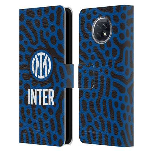 Fc Internazionale Milano Patterns Abstract 2 Leather Book Wallet Case Cover For Xiaomi Redmi Note 9T 5G