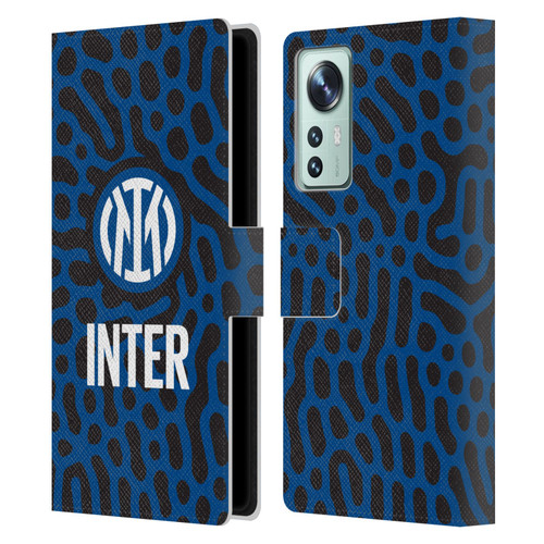 Fc Internazionale Milano Patterns Abstract 2 Leather Book Wallet Case Cover For Xiaomi 12