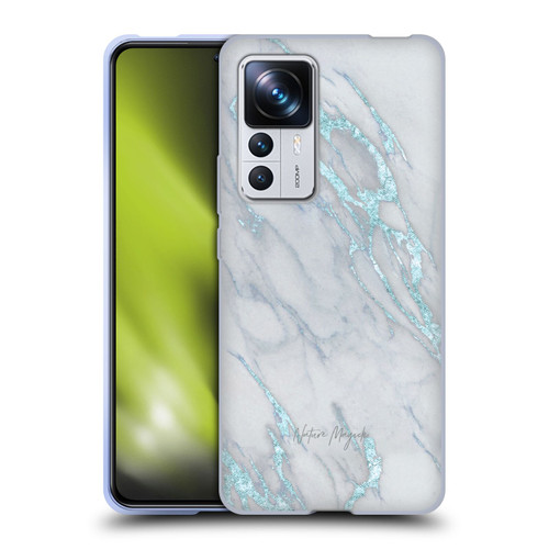 Nature Magick Marble Metallics Blue Soft Gel Case for Xiaomi 12T Pro