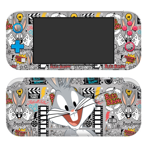 Looney Tunes Graphics and Characters Bugs Bunny Vinyl Sticker Skin Decal Cover for Nintendo Switch Lite