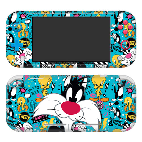Looney Tunes Graphics and Characters Sylvester The Cat Vinyl Sticker Skin Decal Cover for Nintendo Switch Lite