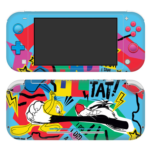 Looney Tunes Graphics and Characters Tweety And Sylvester Vinyl Sticker Skin Decal Cover for Nintendo Switch Lite