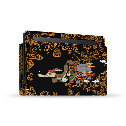 Looney Tunes Graphics and Characters Wile E. Coyote Vinyl Sticker Skin Decal Cover for Nintendo Switch Console & Dock