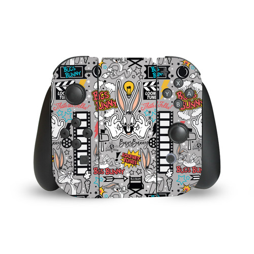 Looney Tunes Graphics and Characters Bugs Bunny Vinyl Sticker Skin Decal Cover for Nintendo Switch Joy Controller