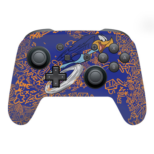Looney Tunes Graphics and Characters Road Runner Vinyl Sticker Skin Decal Cover for Nintendo Switch Pro Controller
