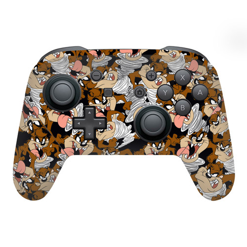 Looney Tunes Graphics and Characters Tasmanian Devil Vinyl Sticker Skin Decal Cover for Nintendo Switch Pro Controller