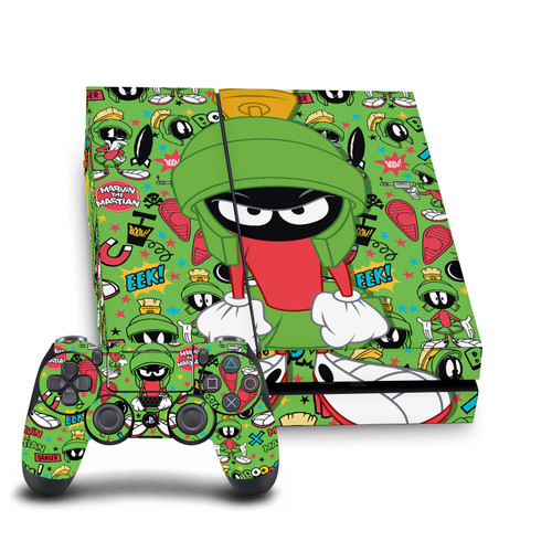 Looney Tunes Graphics and Characters Marvin The Martian Vinyl Sticker Skin Decal Cover for Sony PS4 Console & Controller