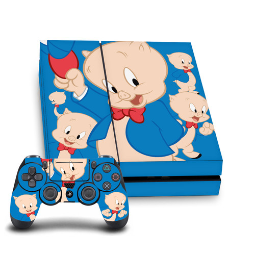 Looney Tunes Graphics and Characters Porky Pig Vinyl Sticker Skin Decal Cover for Sony PS4 Console & Controller