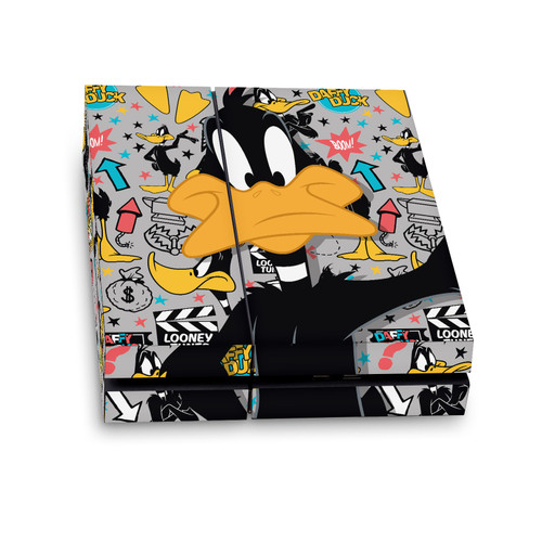 Looney Tunes Graphics and Characters Daffy Duck Vinyl Sticker Skin Decal Cover for Sony PS4 Console