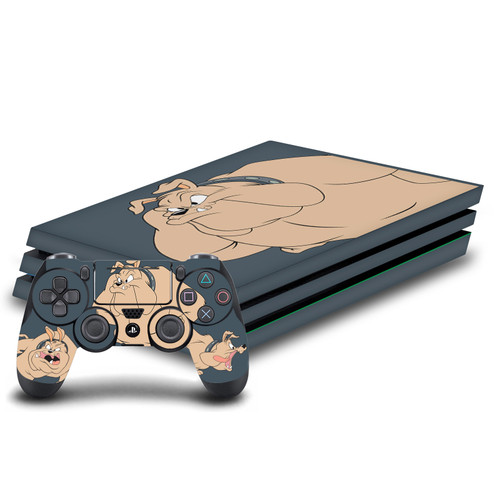Looney Tunes Graphics and Characters Hector The Bulldog Vinyl Sticker Skin Decal Cover for Sony PS4 Pro Bundle