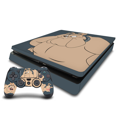 Looney Tunes Graphics and Characters Hector The Bulldog Vinyl Sticker Skin Decal Cover for Sony PS4 Slim Console & Controller