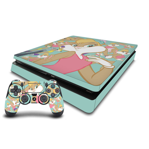 Looney Tunes Graphics and Characters Lola Bunny Vinyl Sticker Skin Decal Cover for Sony PS4 Slim Console & Controller