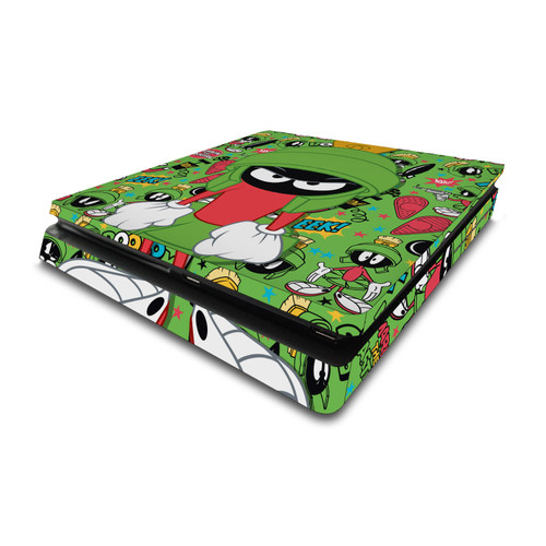 Looney Tunes Graphics and Characters Marvin The Martian Vinyl Sticker Skin Decal Cover for Sony PS4 Slim Console