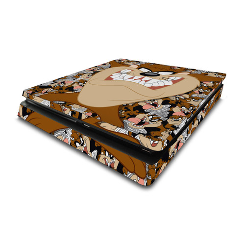 Looney Tunes Graphics and Characters Tasmanian Devil Vinyl Sticker Skin Decal Cover for Sony PS4 Slim Console