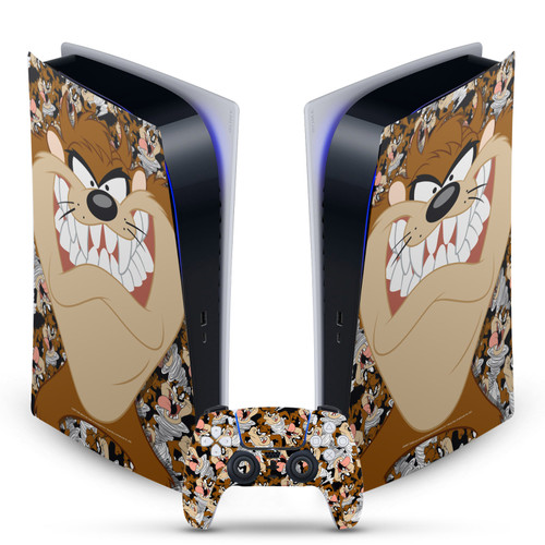Looney Tunes Graphics and Characters Tasmanian Devil Vinyl Sticker Skin Decal Cover for Sony PS5 Digital Edition Bundle