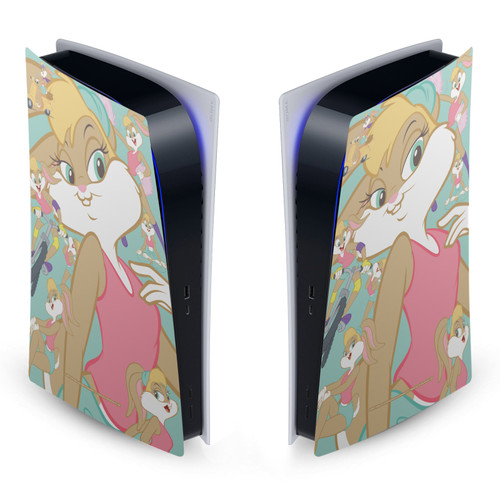 Looney Tunes Graphics and Characters Lola Bunny Vinyl Sticker Skin Decal Cover for Sony PS5 Digital Edition Console