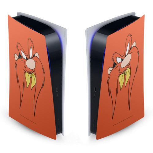 Looney Tunes Graphics and Characters Yosemite Sam Vinyl Sticker Skin Decal Cover for Sony PS5 Digital Edition Console