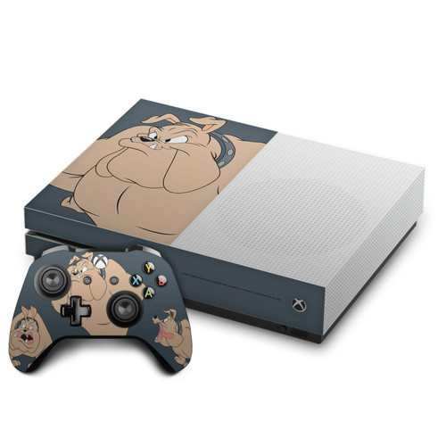 Looney Tunes Graphics and Characters Hector The Bulldog Vinyl Sticker Skin Decal Cover for Microsoft One S Console & Controller