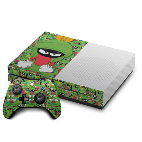 Looney Tunes Graphics and Characters Marvin The Martian Vinyl Sticker Skin Decal Cover for Microsoft One S Console & Controller