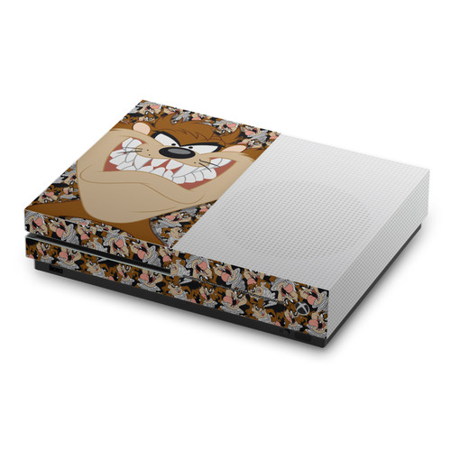 Looney Tunes Graphics and Characters Tasmanian Devil Vinyl Sticker Skin Decal Cover for Microsoft Xbox One S Console