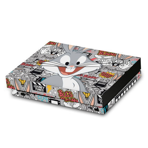 Looney Tunes Graphics and Characters Bugs Bunny Vinyl Sticker Skin Decal Cover for Microsoft Xbox One X Console