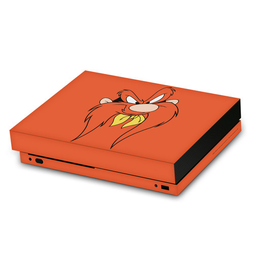 Looney Tunes Graphics and Characters Yosemite Sam Vinyl Sticker Skin Decal Cover for Microsoft Xbox One X Console