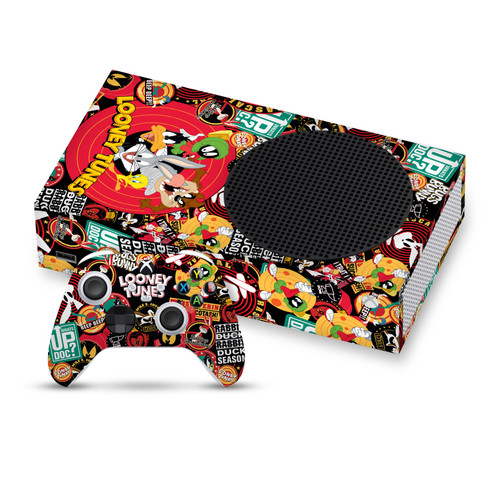 Looney Tunes Graphics and Characters Sticker Collage Vinyl Sticker Skin Decal Cover for Microsoft Series S Console & Controller