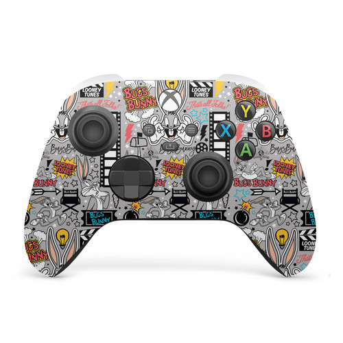 Looney Tunes Graphics and Characters Bugs Bunny Vinyl Sticker Skin Decal Cover for Microsoft Xbox Series X / Series S Controller