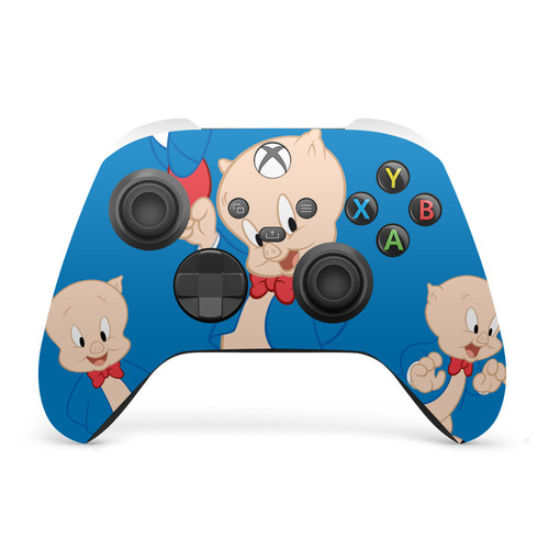 Looney Tunes Graphics and Characters Porky Pig Vinyl Sticker Skin Decal Cover for Microsoft Xbox Series X / Series S Controller