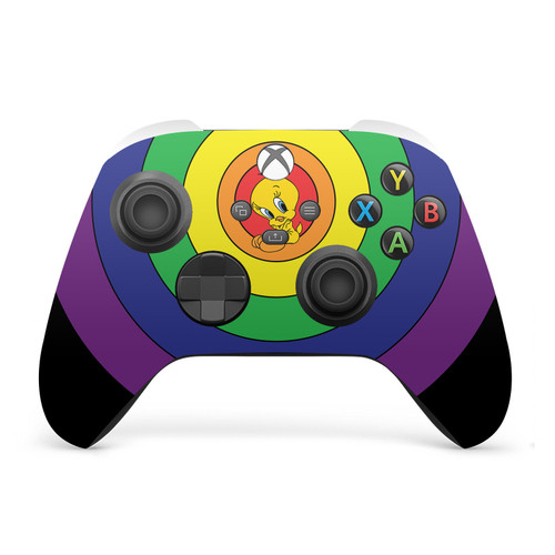 Looney Tunes Graphics and Characters Tweety Vinyl Sticker Skin Decal Cover for Microsoft Xbox Series X / Series S Controller