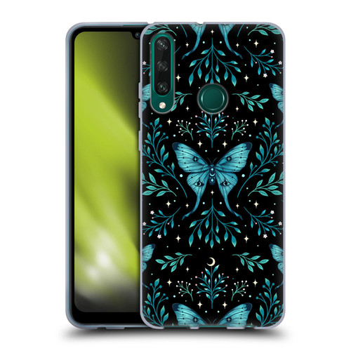 Episodic Drawing Art Butterfly Pattern Soft Gel Case for Huawei Y6p