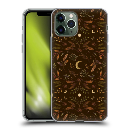 Episodic Drawing Art Winter Merry Patterns Soft Gel Case for Apple iPhone 11 Pro