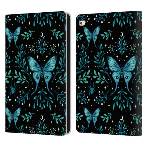 Episodic Drawing Art Butterfly Pattern Leather Book Wallet Case Cover For Apple iPad Air 2 (2014)