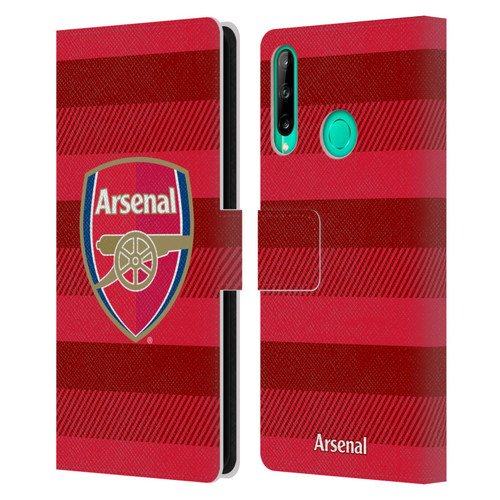 Arsenal FC Crest 2 Training Red Leather Book Wallet Case Cover For Huawei P40 lite E