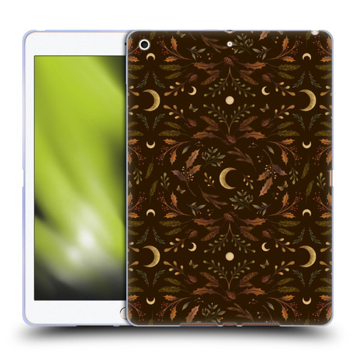 Episodic Drawing Art Winter Merry Patterns Soft Gel Case for Apple iPad 10.2 2019/2020/2021