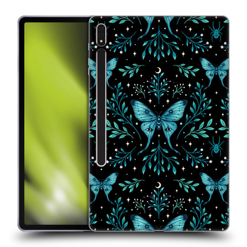 Episodic Drawing Art Butterfly Pattern Soft Gel Case for Samsung Galaxy Tab S8 Plus