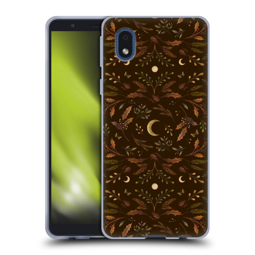 Episodic Drawing Art Winter Merry Patterns Soft Gel Case for Samsung Galaxy A01 Core (2020)