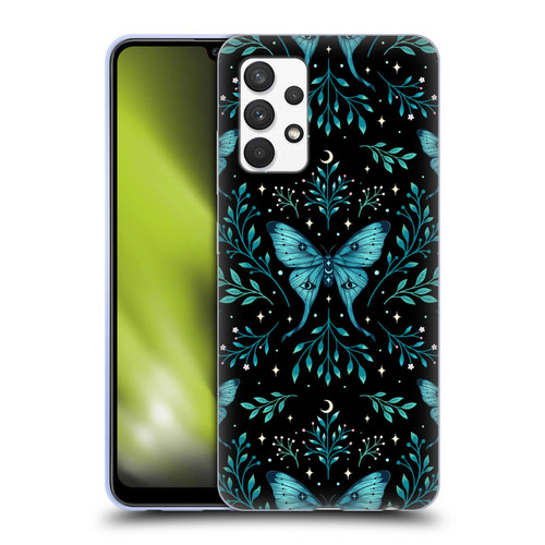 Episodic Drawing Art Butterfly Pattern Soft Gel Case for Samsung Galaxy A32 (2021)