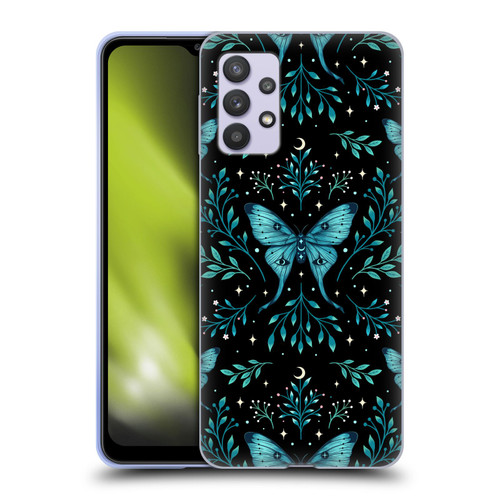 Episodic Drawing Art Butterfly Pattern Soft Gel Case for Samsung Galaxy A32 5G / M32 5G (2021)