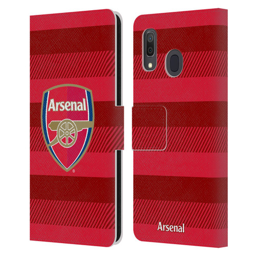 Arsenal FC Crest 2 Training Red Leather Book Wallet Case Cover For Samsung Galaxy A33 5G (2022)