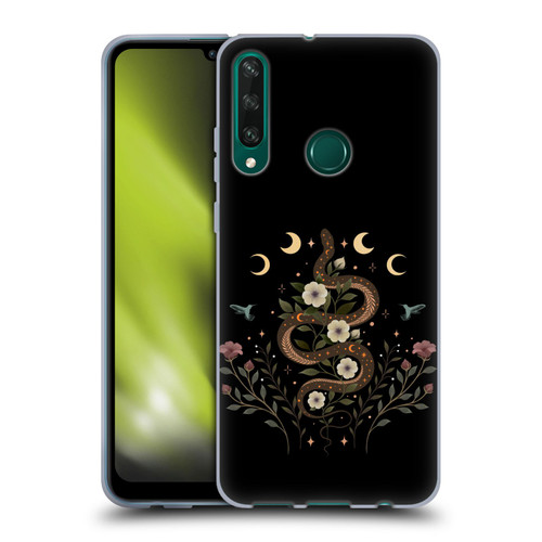 Episodic Drawing Illustration Animals Serpent Spell Soft Gel Case for Huawei Y6p