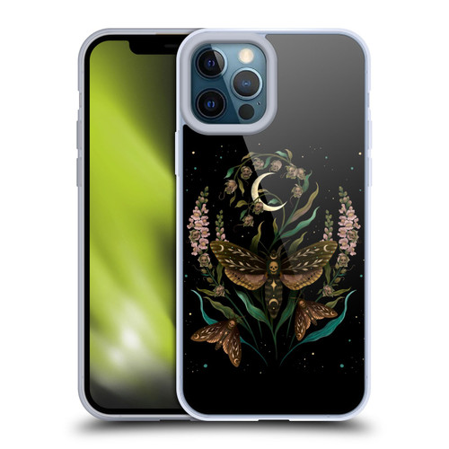 Episodic Drawing Illustration Animals Death Head Soft Gel Case for Apple iPhone 12 Pro Max