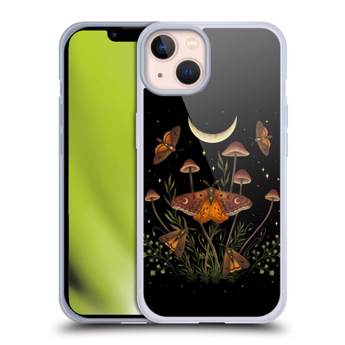 Episodic Drawing Illustration Animals Autumn Light Underwings Soft Gel Case for Apple iPhone 13