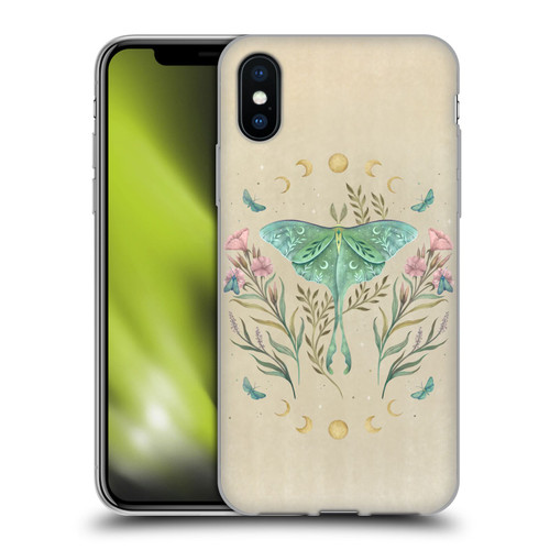 Episodic Drawing Illustration Animals Luna And Forester Vintage Soft Gel Case for Apple iPhone X / iPhone XS